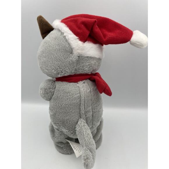 Giggles Animated Musical Christmas Santa Cat Can't Touch This MC Hammer - Picture 5 of 10